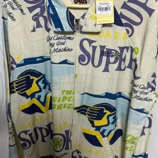 [BUNJANG] Deus Printed Jacket / 데우스자켓