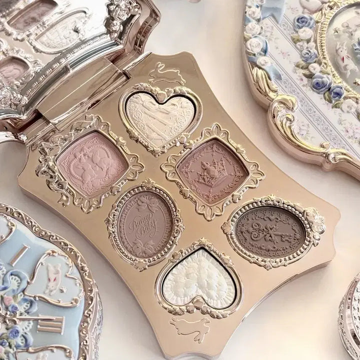 [BUNJANG] Flower Knows White Bunny Eyeshadow Palette / (새상품 현물) 1호 아이섀도우 플라워노즈 버니가든 화이트 버니