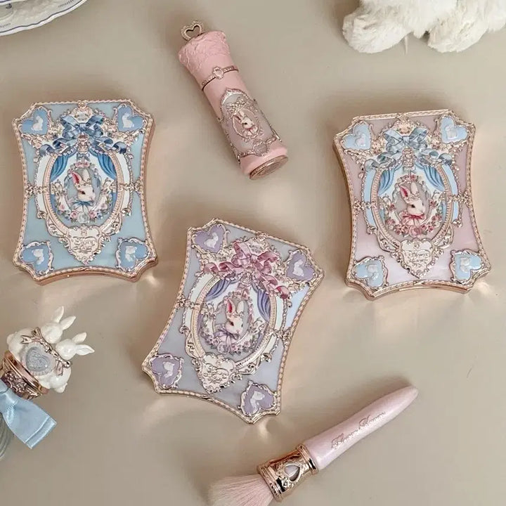 [BUNJANG] Flower Knows White Bunny Eyeshadow Palette / (새상품 현물) 1호 아이섀도우 플라워노즈 버니가든 화이트 버니