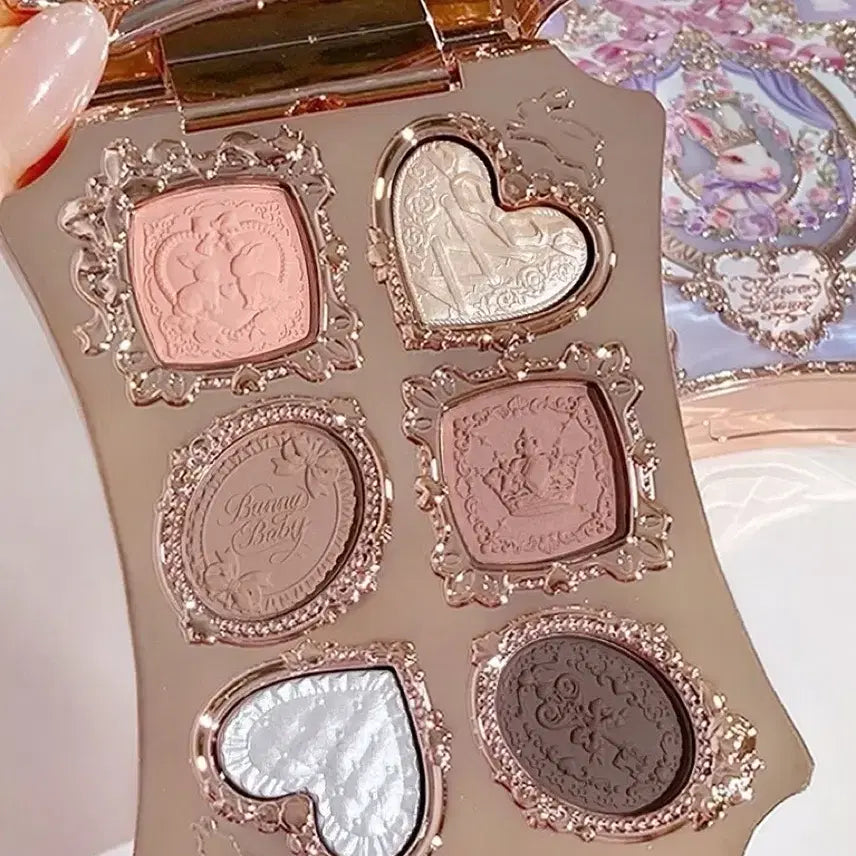 [BUNJANG] Flower Knows White Bunny Eyeshadow Palette / (새상품 현물) 1호 아이섀도우 플라워노즈 버니가든 화이트 버니