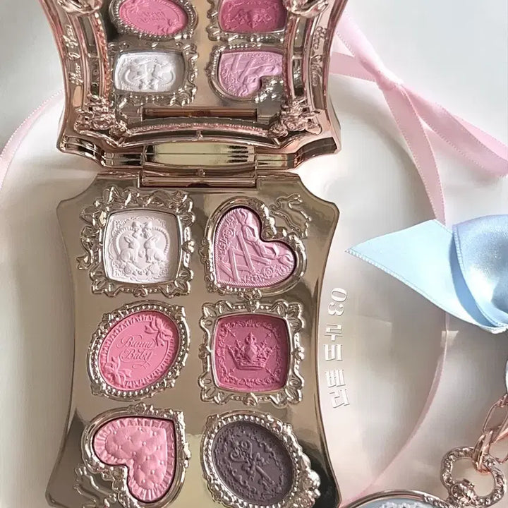 [BUNJANG] Flower Knows Ruby Berry Eyeshadow Palette / (새상품 현물)3호 아이섀도우 플라워노즈 버니가든 루비베리