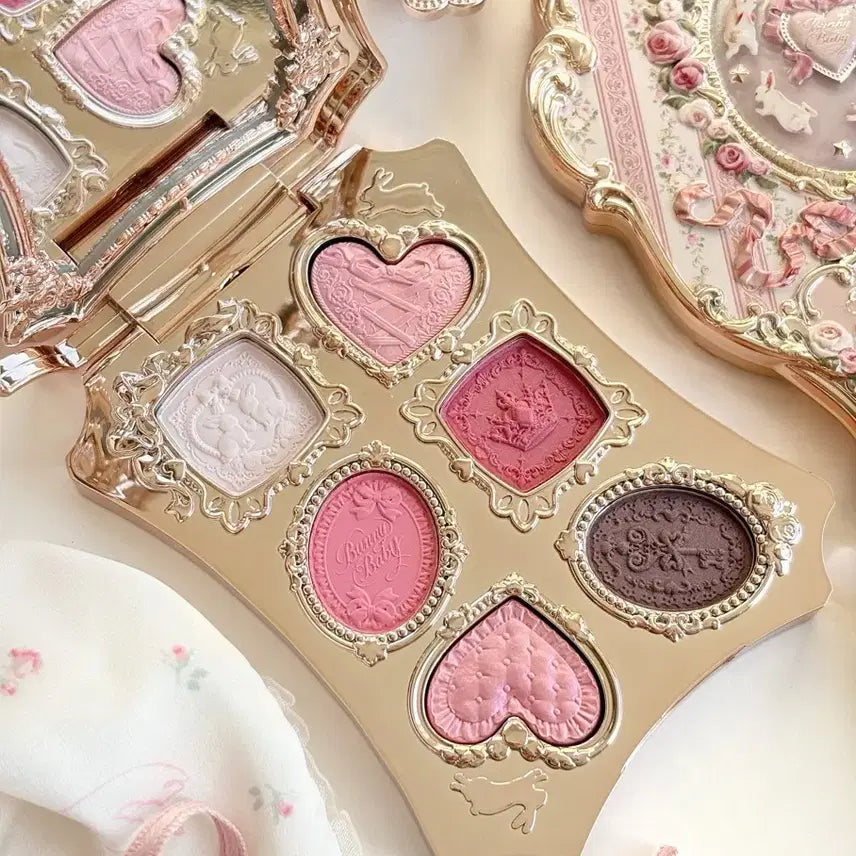 [BUNJANG] Flower Knows Ruby Berry Eyeshadow Palette / (새상품 현물)3호 아이섀도우 플라워노즈 버니가든 루비베리