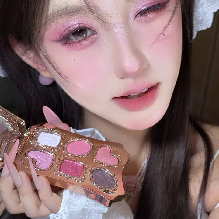 [BUNJANG] Flower Knows Ruby Berry Eyeshadow Palette / (새상품 현물)3호 아이섀도우 플라워노즈 버니가든 루비베리