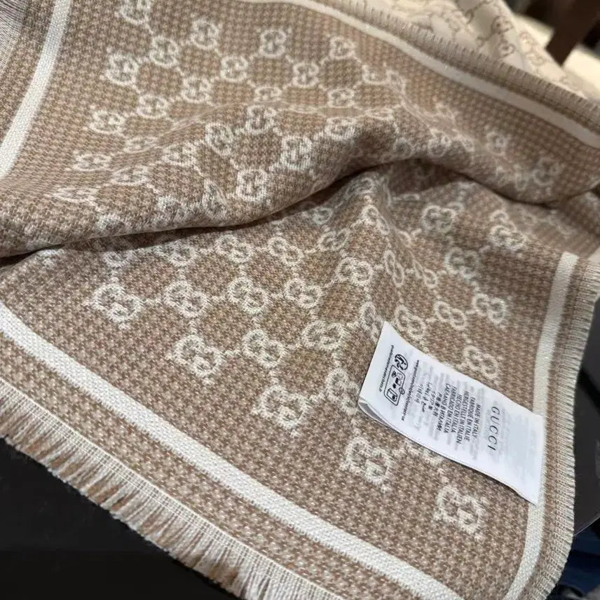 [BUNJANG] Gucci GG Logo Wool Scarf / 구찌 GG 로고 머플러 스카프