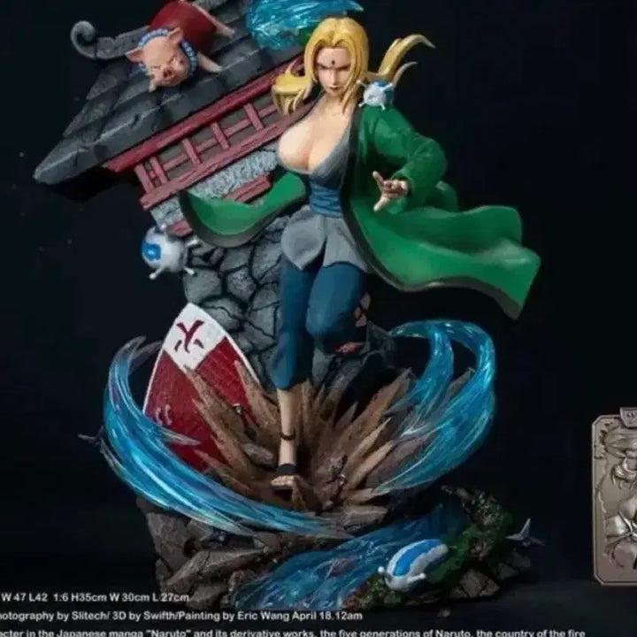 [BUNJANG] Naruto Jiraiya Tsunade Orochimaru Resin Statue / 나루토- 삼닌자 지라이야, 츠나데, 오로치마루 레진 판매합니다.