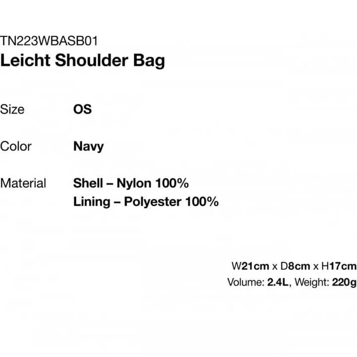 [BUNJANG] Thisisneverthat Crossbody Bag Navy / 디스이즈네버댓 크로스백 네이비