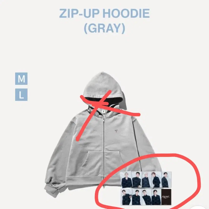 [BUNJANG] Seventeen New Tour Japan Hood Zip-up Photocard Set / 세븐틴 뉴 투어 재팬 후드집업 포카세트 미개봉(포카세트만)