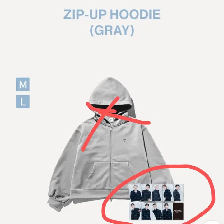 [BUNJANG] Seventeen New Tour Japan Hood Zip-up Photocard Set / 세븐틴 뉴 투어 재팬 후드집업 포카세트 미개봉(포카세트만)