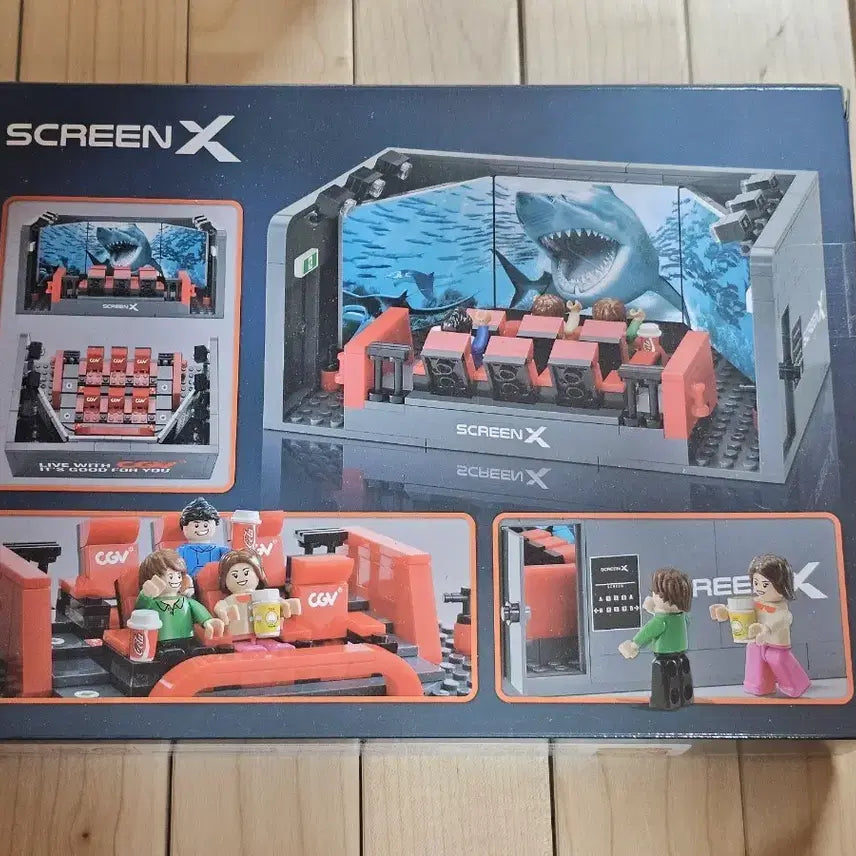 [BUNJANG] CGV ScreenX LEGO Block Set (Sealed) / CGV ScreenX 레고 블럭 세트 미개봉