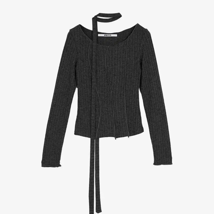 [SOLD OUT] 포르테나 스카프 티(블랙)