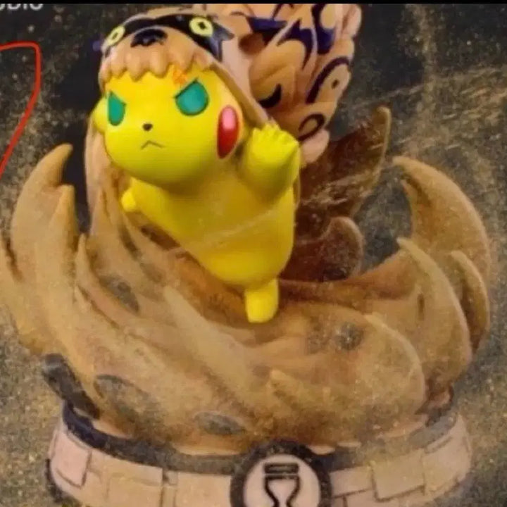 [BUNJANG] Naruto & Pokemon Pikachu Resin Figure / 나루토 - 미수 & 포켓몬 피카츄 콜라보 레진 피규어 팝니다.