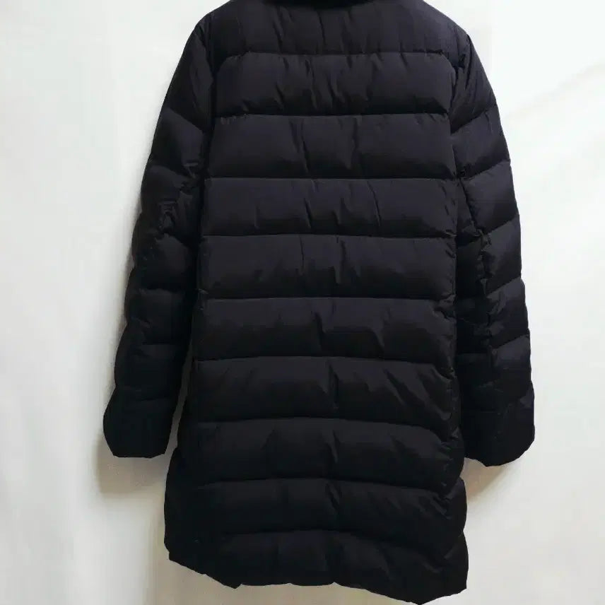 [BUNJANG] Stellar Nova Black Down Long Padded Coat / 스텔라 노바 블랙 다운 천연모피 롱패딩