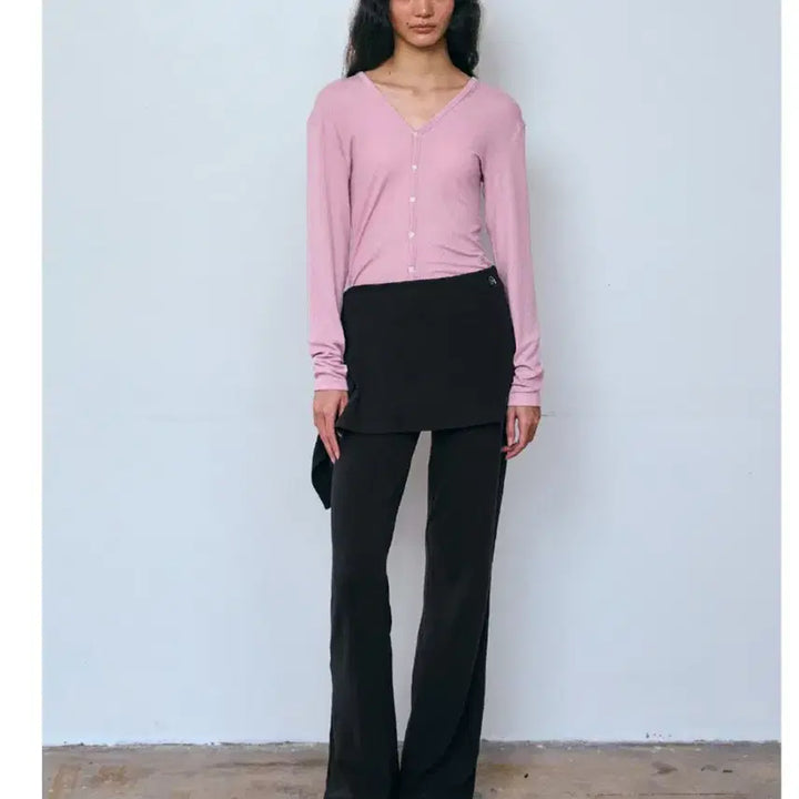 [BUNJANG] Picies Layered Pants (Black, M) / 파이시스 레이어드 팬츠