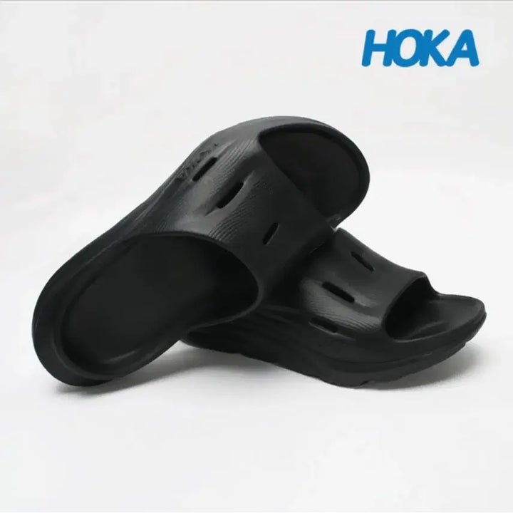 [BUNJANG] Hoka Ora Recovery Slippers - Black / 호카 오라 리커버리 슬리퍼 3 블랙(새상품)