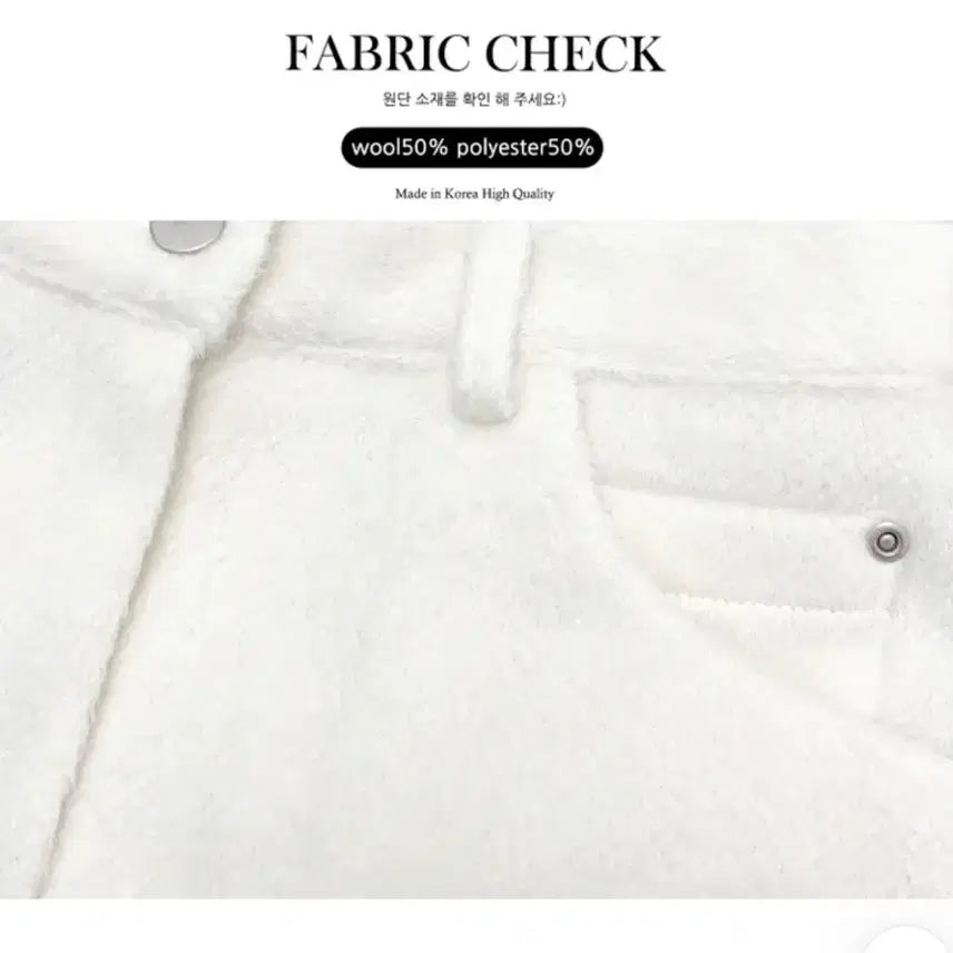 [BUNJANG] Unbranded Alpaca Blend High-Waist Short Pants / 새상품) 울 50% 알파카 하이웨스트 숏팬츠 블랙