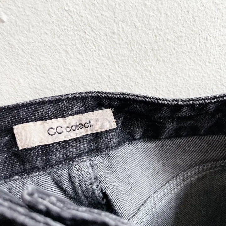 [BUNJANG] CC Collect Slit Detail Denim Skirt / 22FW CC COLLECT 옆트임 포인트 데님 스커트