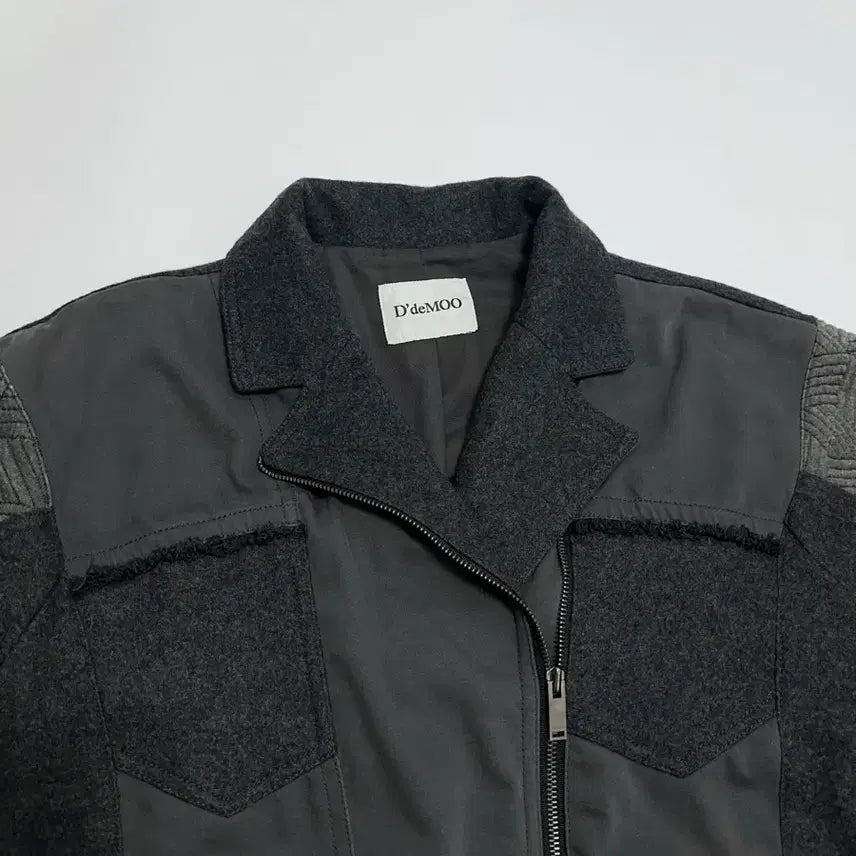 [BUNJANG] DdeMOO Patchwork Rider Jacket / DdeMOO 디데무 패치워크 라이더 자켓