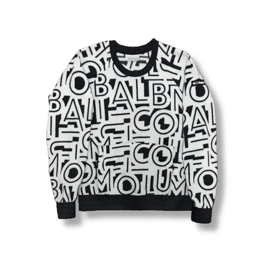 [BUNJANG] Columbia Fleece Sweatshirt S / 컬럼비아 레터링 플리스 후리스 맨투맨
