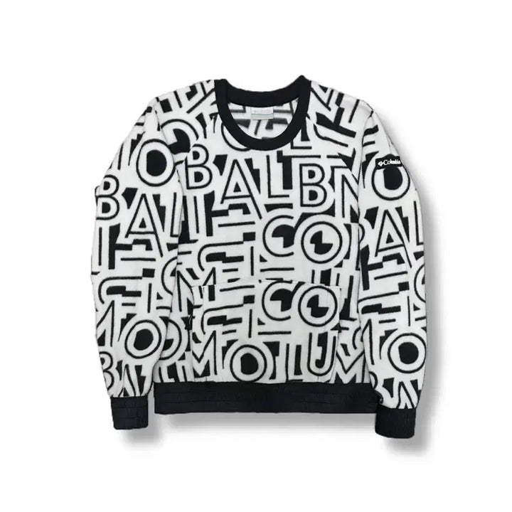 [BUNJANG] Columbia Fleece Sweatshirt S / 컬럼비아 레터링 플리스 후리스 맨투맨