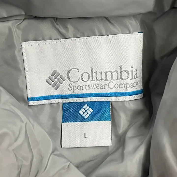 [BUNJANG] Columbia Hooded Windbreaker Jacket Light Gray / [정품/L] 컬럼비아 후드 바람막이 자켓 라이트그레이