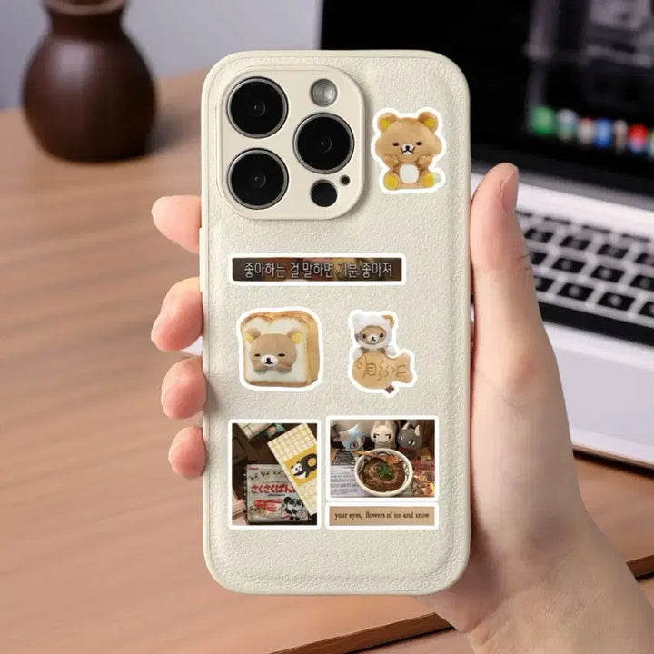 [BUNJANG] Rilakkuma Sticker Set / 7장 리락쿠마 씰스티커 세트 캐릭터 다꾸 다이어리 꾸미기