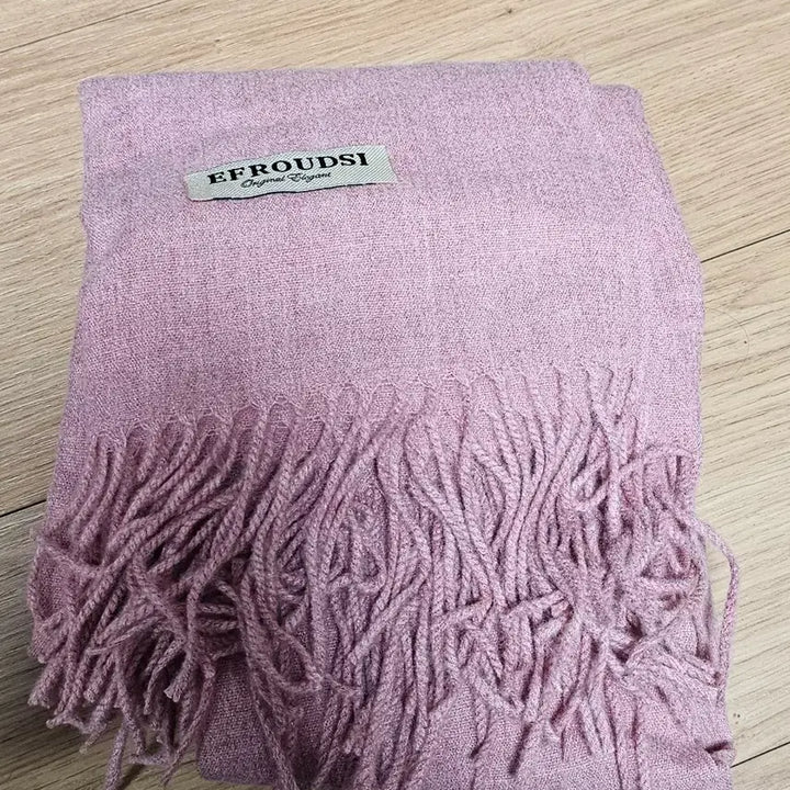 [BUNJANG] Pink Muffler Scarf / 핑크 머플러 목도리