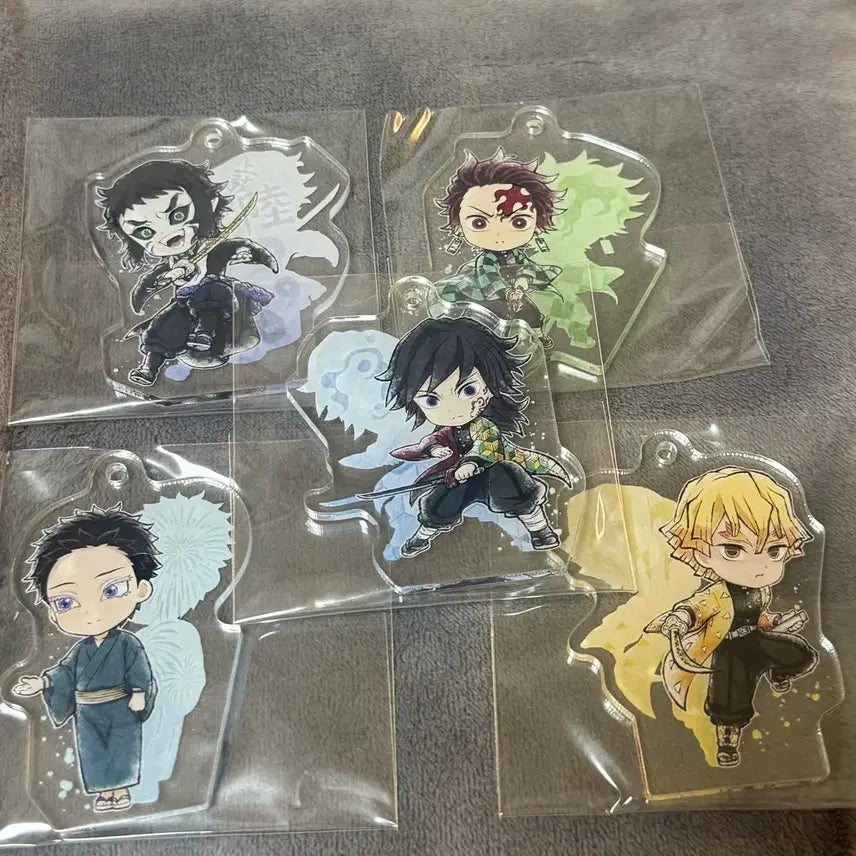 [BUNJANG] Demon Slayer Kujikii Keyring / 귀멸의 칼날 쿠지키링