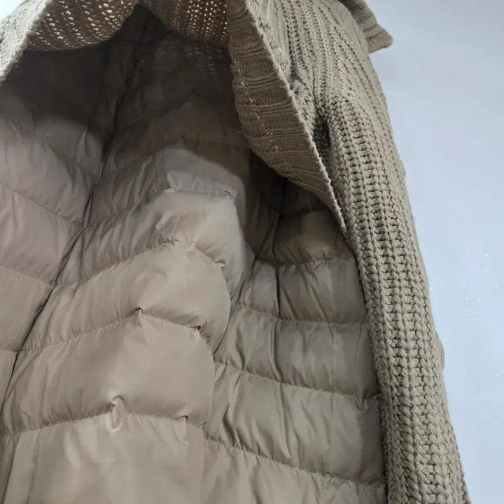 [BUNJANG] Imported Duck Down Padded Jacket / 니트 오리털 패딩