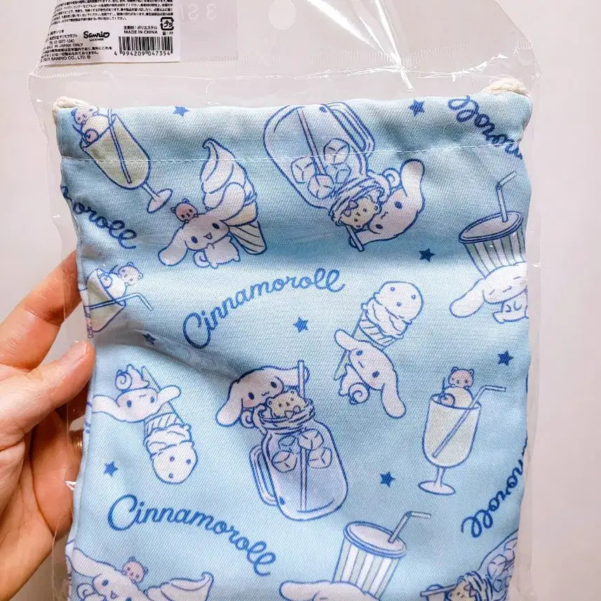 [BUNJANG] Sanrio Cinnamoroll Fortune Pouch Set / 일본정품) 산리오 시나모롤 복주머니 파우치 3종 세트