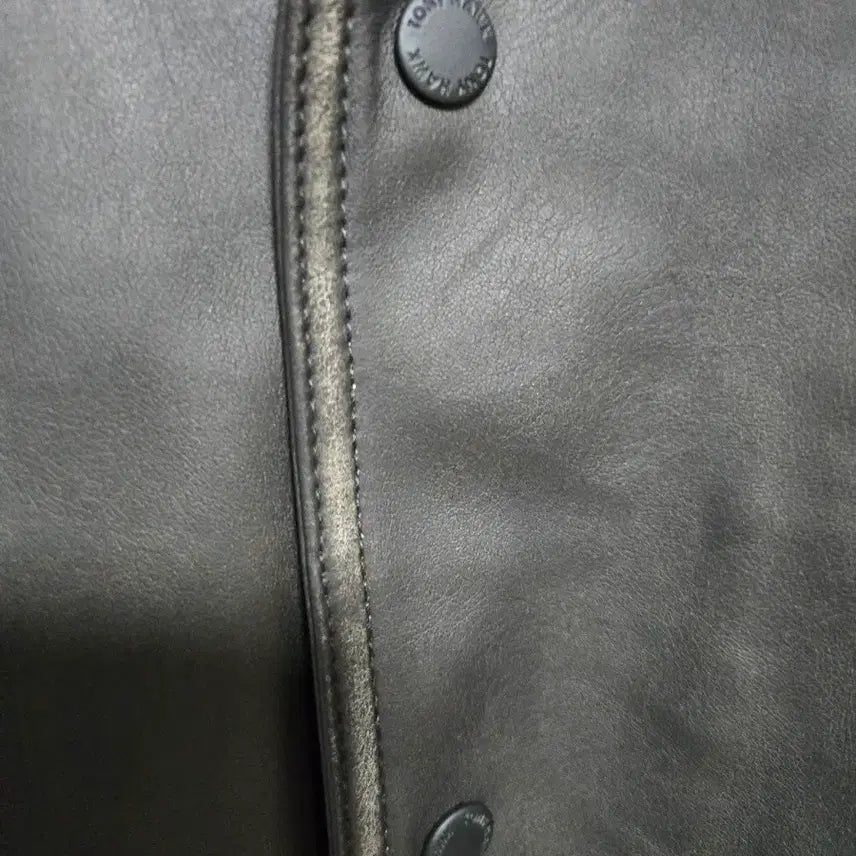 [BUNJANG] Tony Hawk Black Leather Jacket / Tony Hawk 토니호크 블랙 레더 자켓L(105)