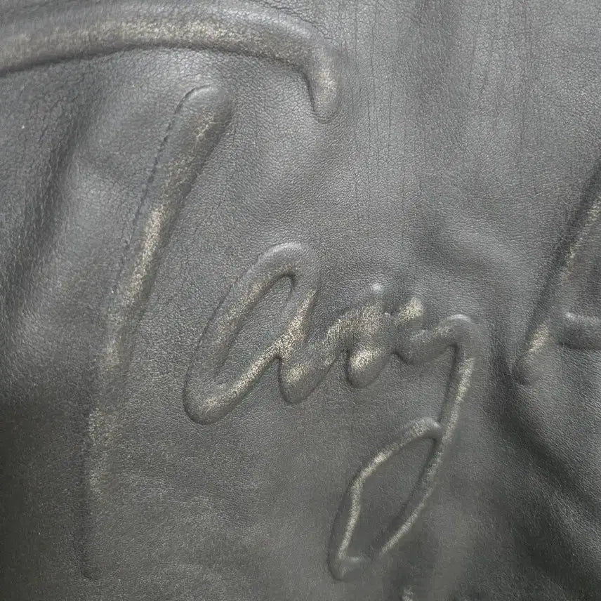 [BUNJANG] Tony Hawk Black Leather Jacket / Tony Hawk 토니호크 블랙 레더 자켓L(105)