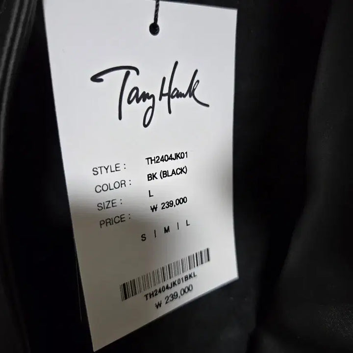 [BUNJANG] Tony Hawk Black Leather Jacket / Tony Hawk 토니호크 블랙 레더 자켓L(105)