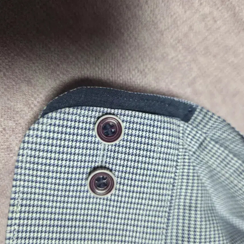 [BUNJANG] S.T. Dupont Men's Long Sleeve Shirt Fine Check Pattern / 에스티듀퐁 남성 긴팔 셔츠 잔체크 패턴
