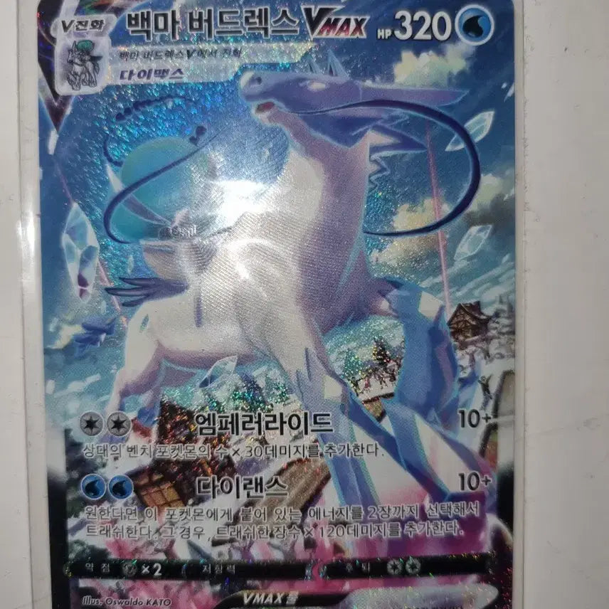 [BUNJANG] Baekma Burdreureks VMAX HR Card / 백마 버드렉스 vmax hr