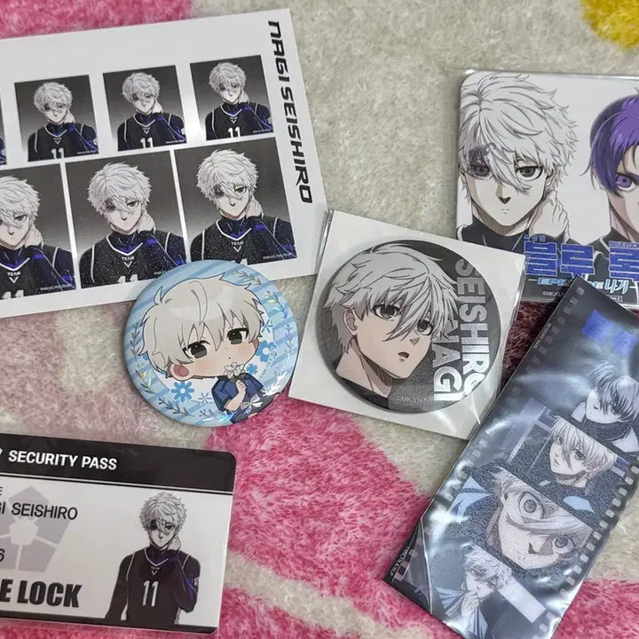 [BUNJANG] Blue Lock Nagi Seishiro Bundle Set / 블루록 나기 세이시로 굿즈 일괄 판매