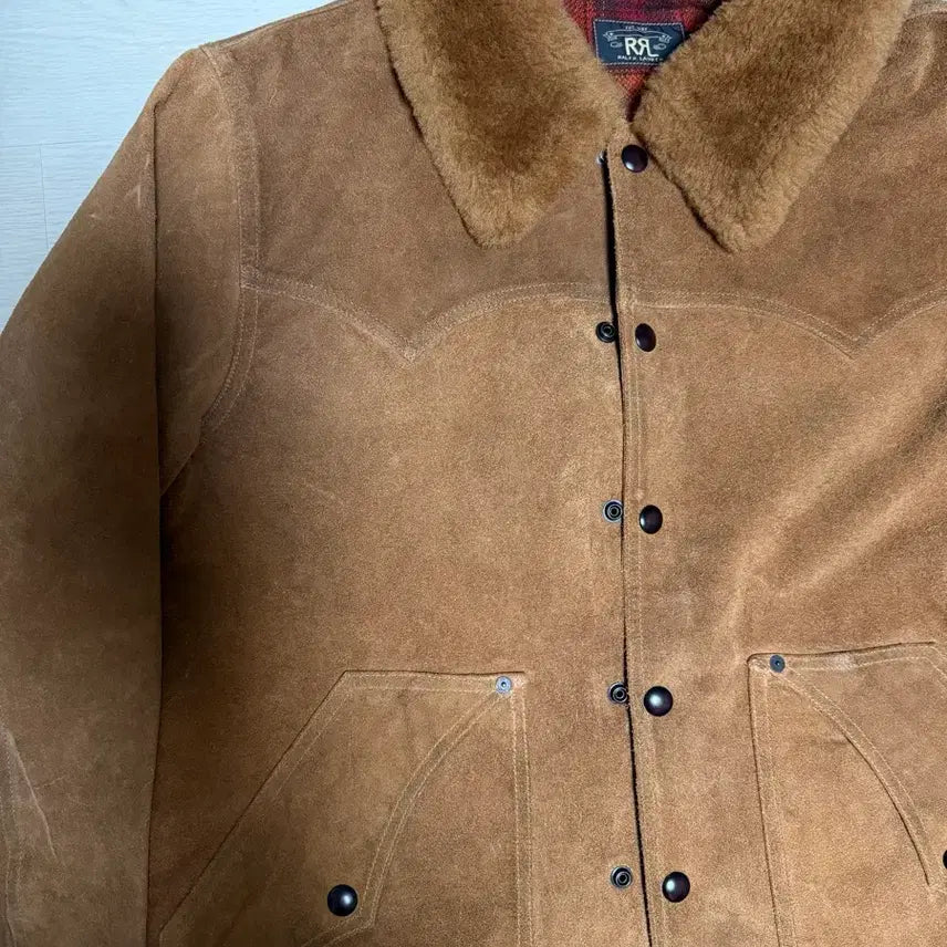 [BUNJANG] RRL Shearling Roughout Suede / RRL 더블알엘 시어링 러프아웃스웨이드 m