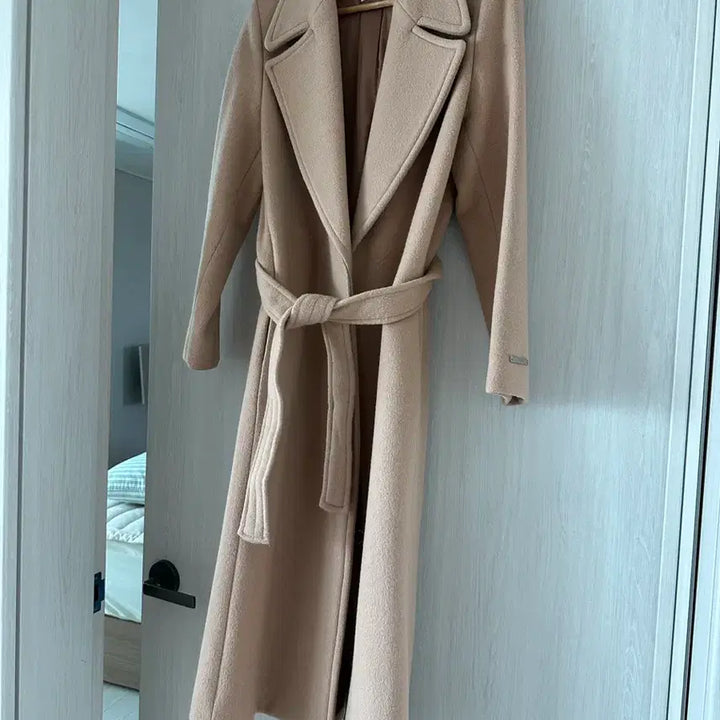 [BUNJANG] 100% Camel Long Coat / 울 100% 카멜 롱코트