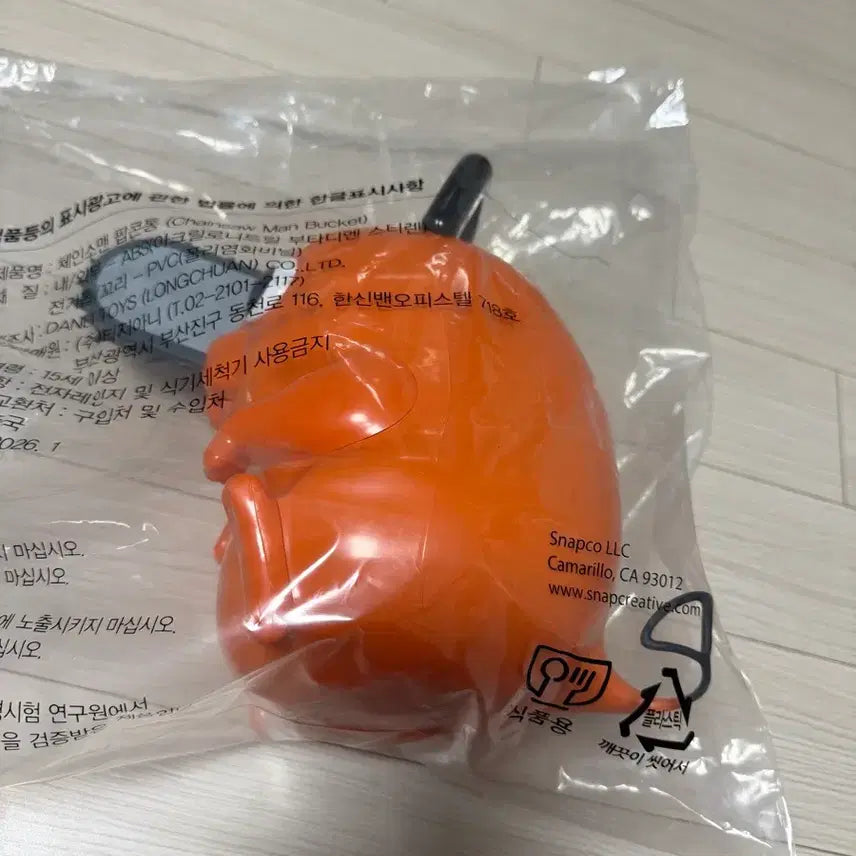 [BUNJANG] Chainsaw Man Pochita Popcorn Tub (Sealed) / 체인소맨 포치타 팝콘통 (미개봉)