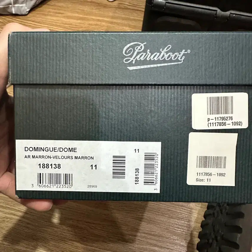 [BUNJANG] Paraboot Ader Error Domingo Shoes / 파라부트 아펜처 콜라보 도밍구 uk11사이즈