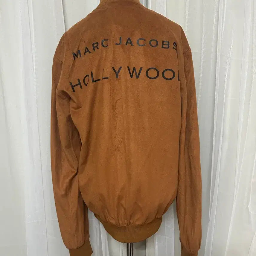 [BUNJANG] NCT Mark Suede Bomber Jacket / 마크제이콥스 스웨이드 모카무스 봄버 자켓