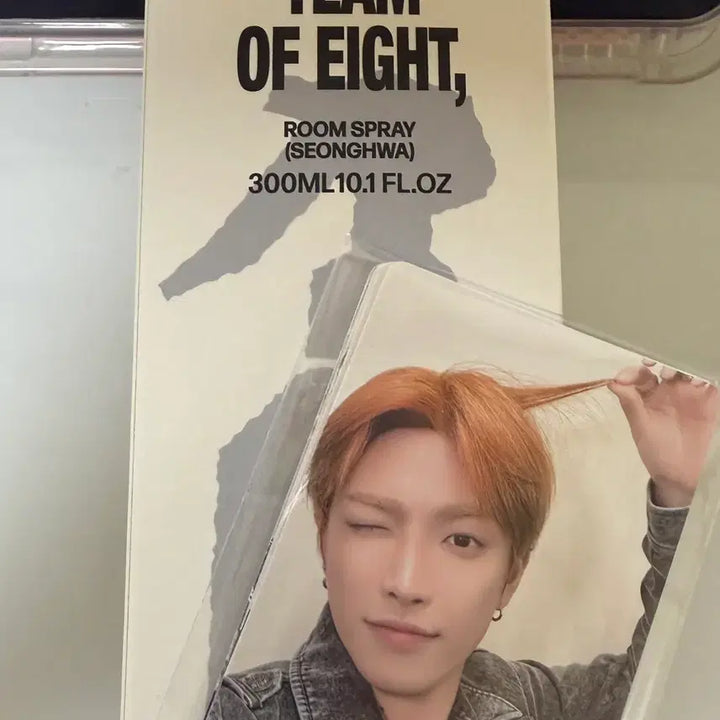 [BUNJANG] ATEEZ Seonghwa 8room Room Spray / 에이티즈 8room 룸스프레이 성화 양도 (포카포함)