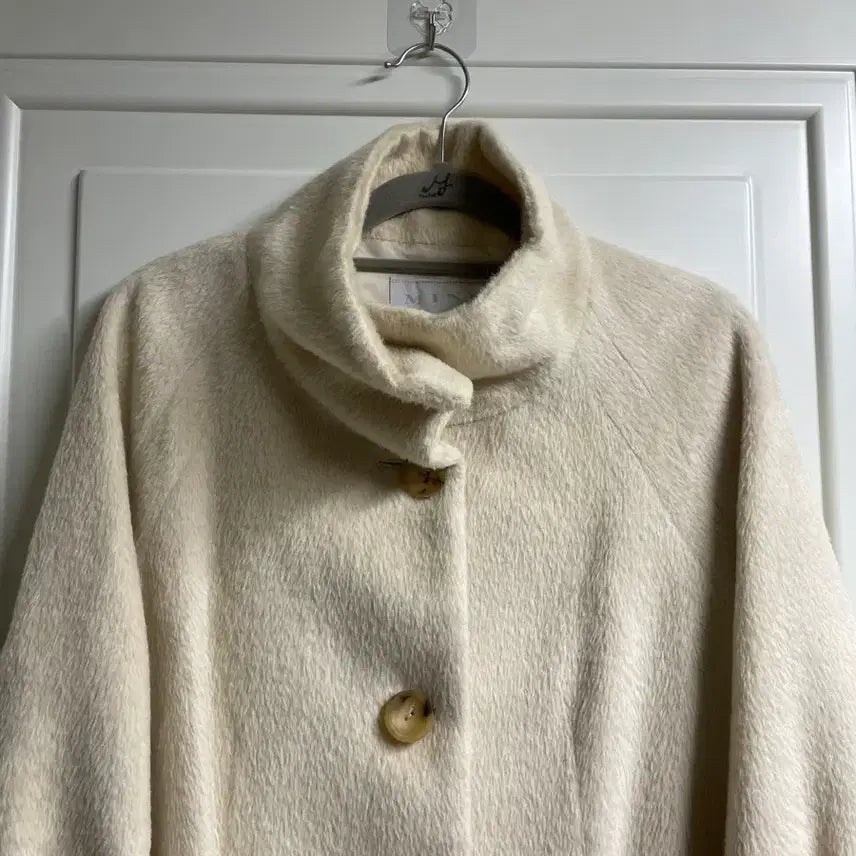 [BUNJANG] Mine Lama Wool Blend Coat / 한섬 마인 라마 혼방 울 코트