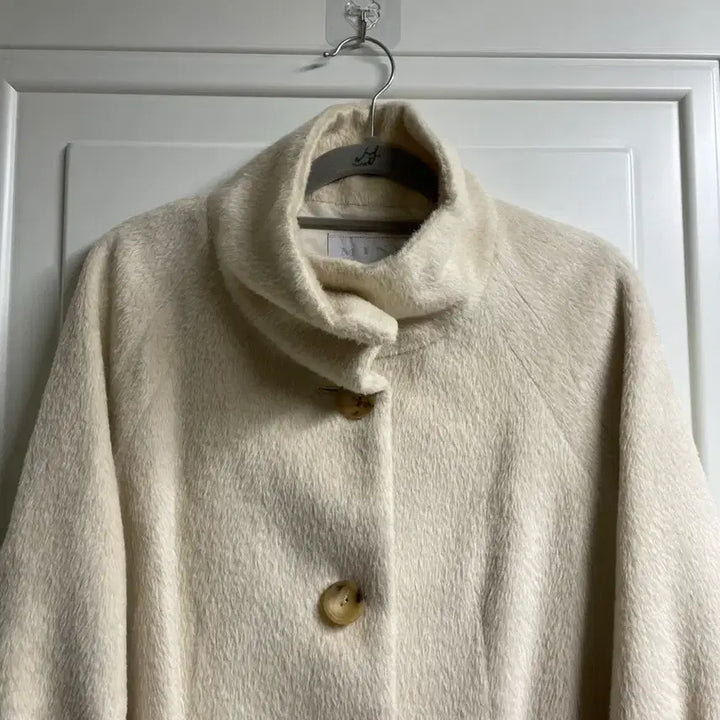 [BUNJANG] Mine Lama Wool Blend Coat / 한섬 마인 라마 혼방 울 코트