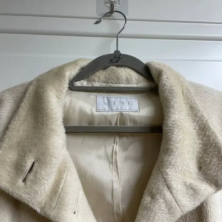 [BUNJANG] Mine Lama Wool Blend Coat / 한섬 마인 라마 혼방 울 코트