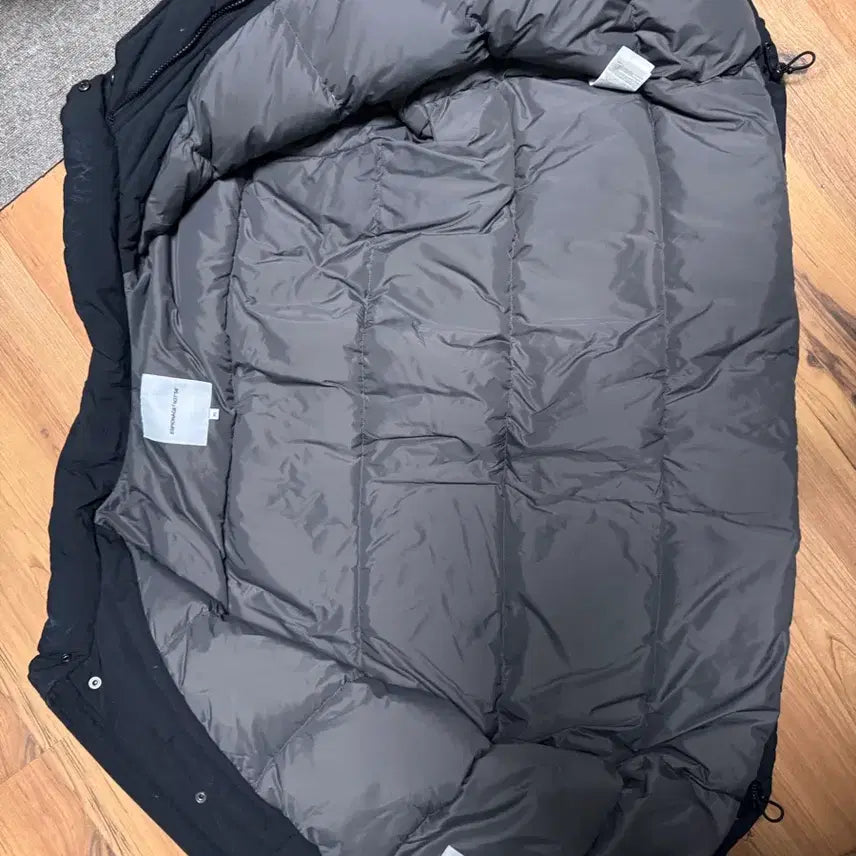 [BUNJANG] Espionage Black Padded Jumper XL / 에스피오나지 블랙 패딩 점퍼 xl