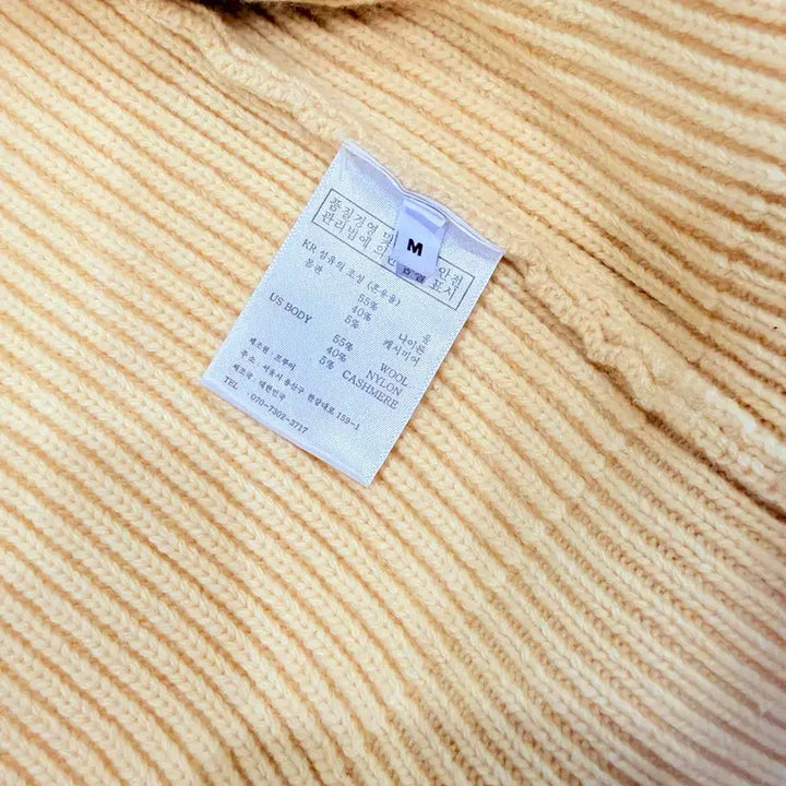 [BUNJANG] Frui 2-Way Bulky Zip-Up (Lemon, M) / 프루이 2웨이 벌키 집업(레몬, M) 팝니다