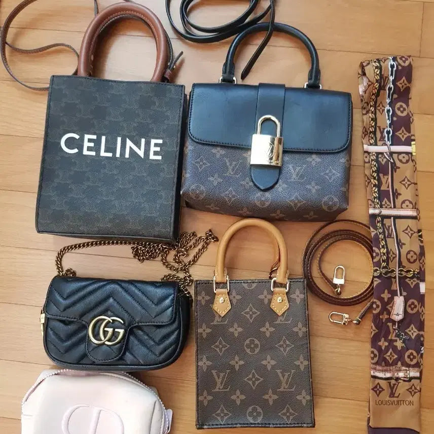 [BUNJANG] Mini Bag Bundle Set / 미니백 4개 파우치 방도 일괄 23만원