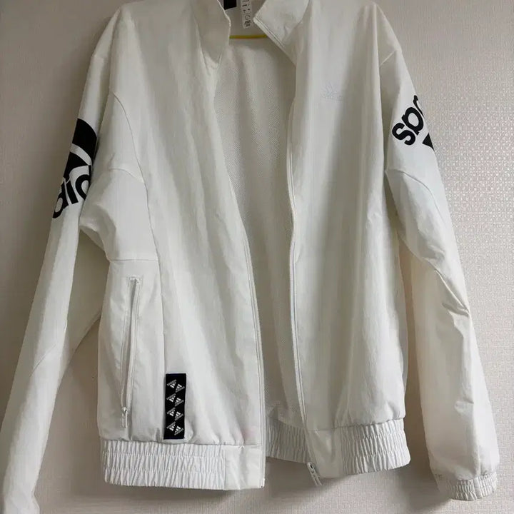 [BUNJANG] Adidas White Track Jacket / 아디다스 화이트 트랙 자켓