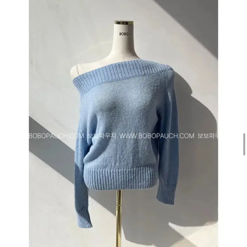 [BUNJANG] Off-Shoulder Knit Top / 에이블리 오프숄더 겸 일반니트