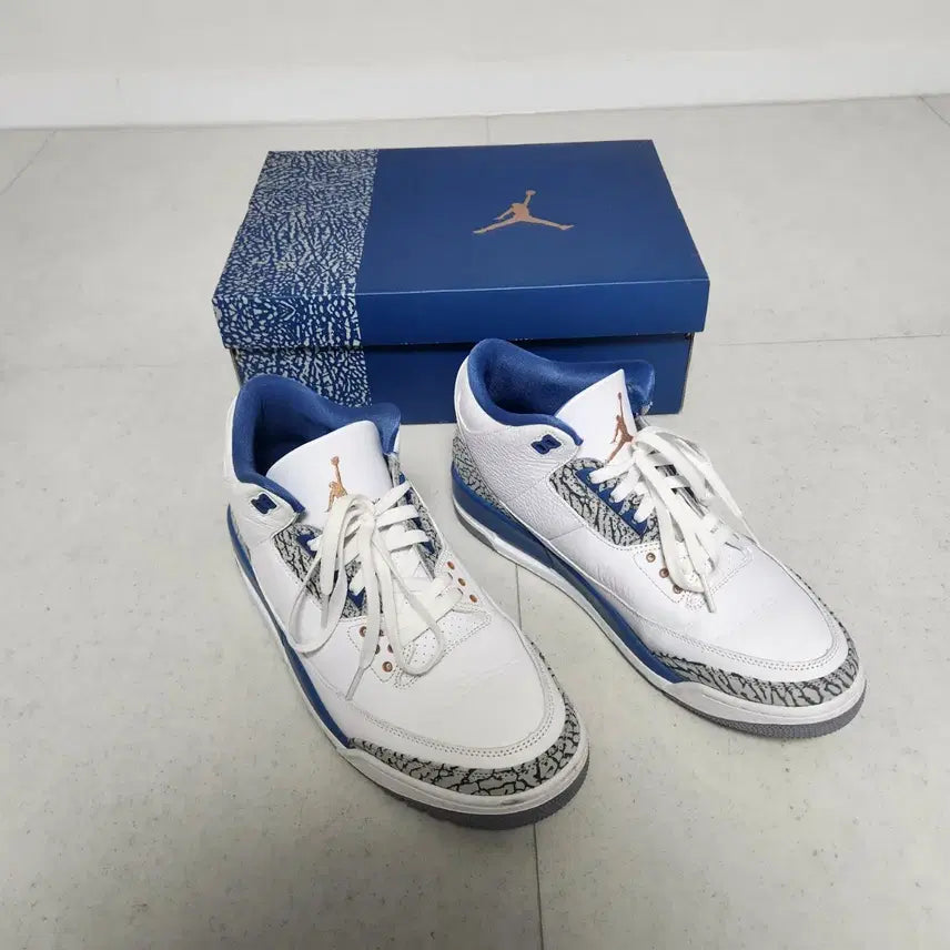 [BUNJANG] Jordan 3 Retro True Blue (Size 290) / 조던3 레트로 트루블루 290